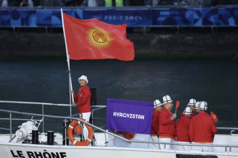 Кыргызстан на церемонии открытия Олимпийских игр в Париже
