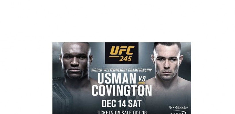 Видео запись боя Камару Усман против Колби Ковингтон / UFC 245