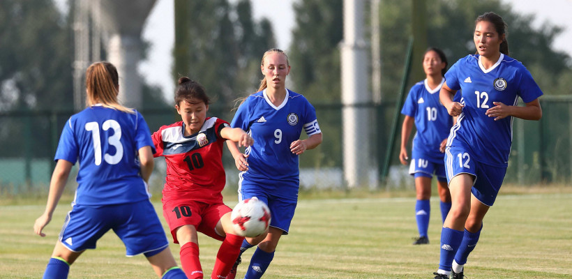 Женская сборная Казахстана U-19 проиграла Словении