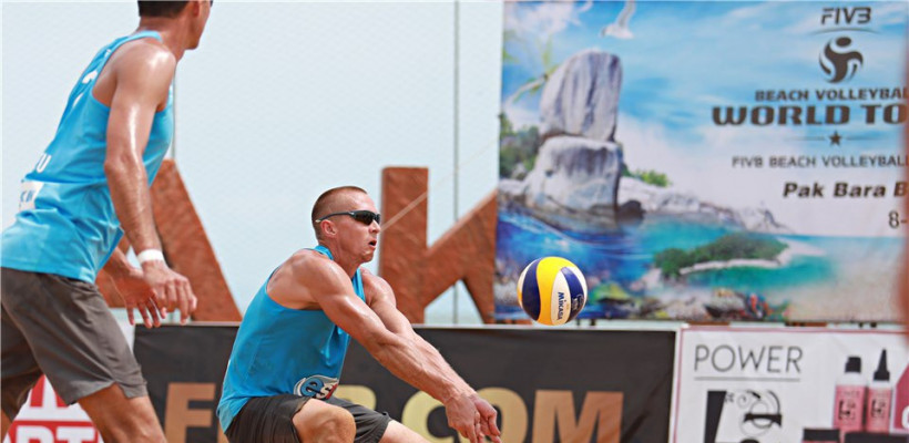 Казахстанцы завоевали «бронзу» на турнире по пляжному волейболу