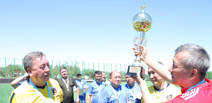 В Капшагае прошел турнир по футболу на призы Элизабет Турсынбаевой