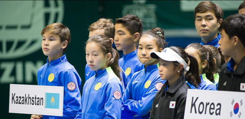 В Астане открылось командное первенство Азии по теннису среди детей до 12 лет