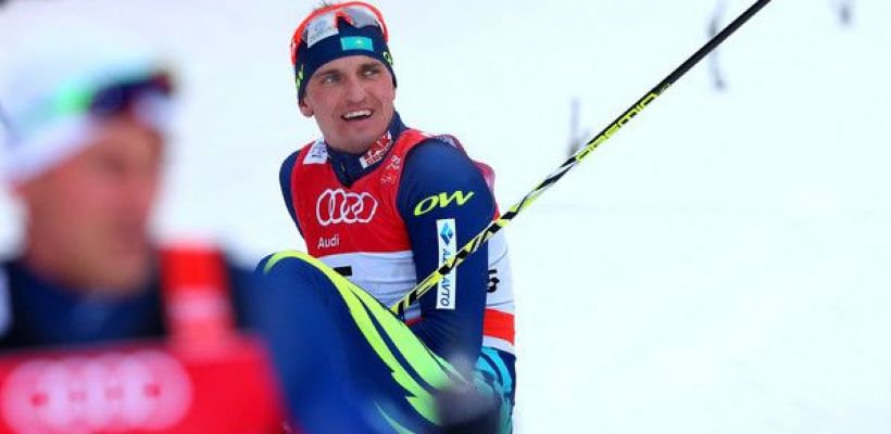 Алексей Полторанин финишировал пятым на третьем этапе «Тур де Ски»