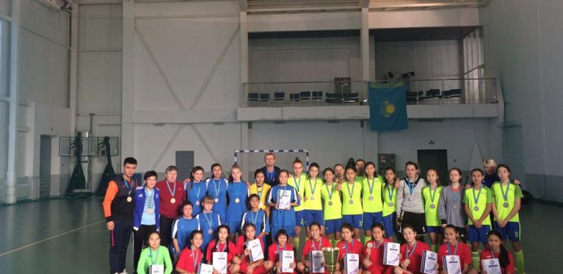 В г.Астане прошел Чемпионат РК по футзалу среди женских команд возрастной категории до 17лет.