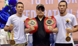 Два кыргызстанца стали чемпионами мира по тайскому боксу среди полупрофессионалов