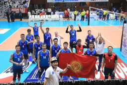 Сборная Кыргызстана по волейболу заняла 3 место в Лиге наций в Пакистане